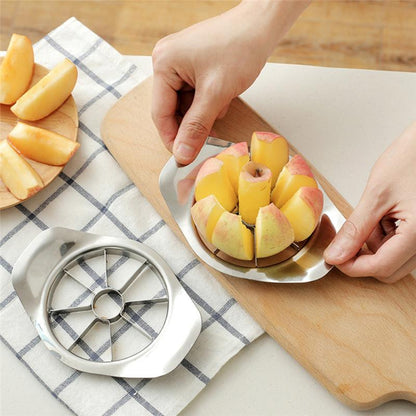 (Pack of 2) Stainless Steel Apple Cutter Slicer